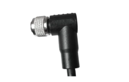 M12 Mná Uillinneach Gan Sciath A-Códú 3PIN PVC Cábla 3.0M M12*1.0