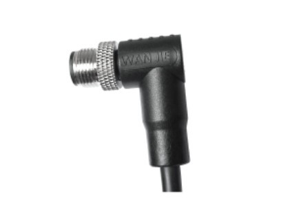 M12 Fireann Dronuilleach Gan Sciath A-Códú 4PIN PUR Cábla 3.0M M12*1.0