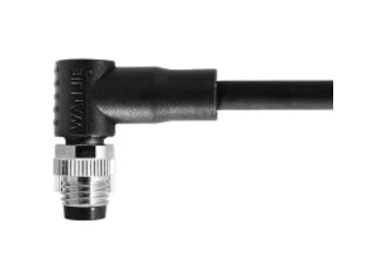 Díshield Dronuillinn M8 Fireann A-Códú 6PIN PUR 1.0M M8X1.0